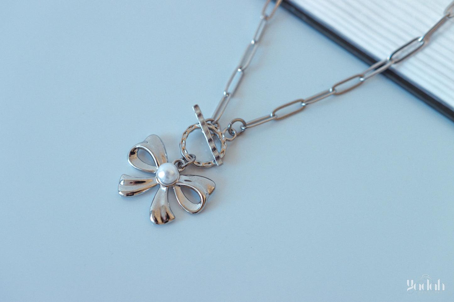 Coquette Silver Necklace