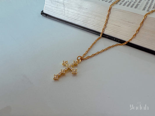 Golden Cross Necklace