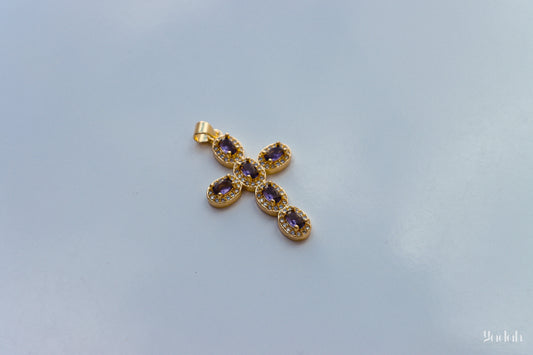 Cruz Violeta Charm