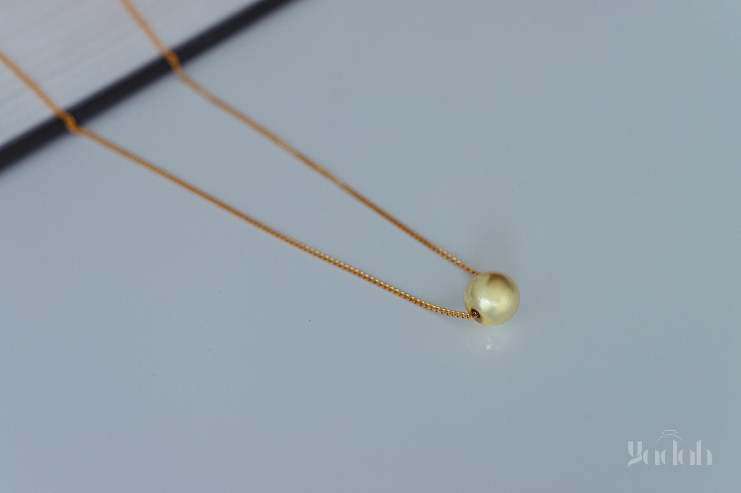 Gold Pearl Necklace