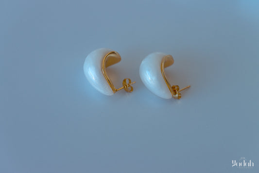 White Earrings